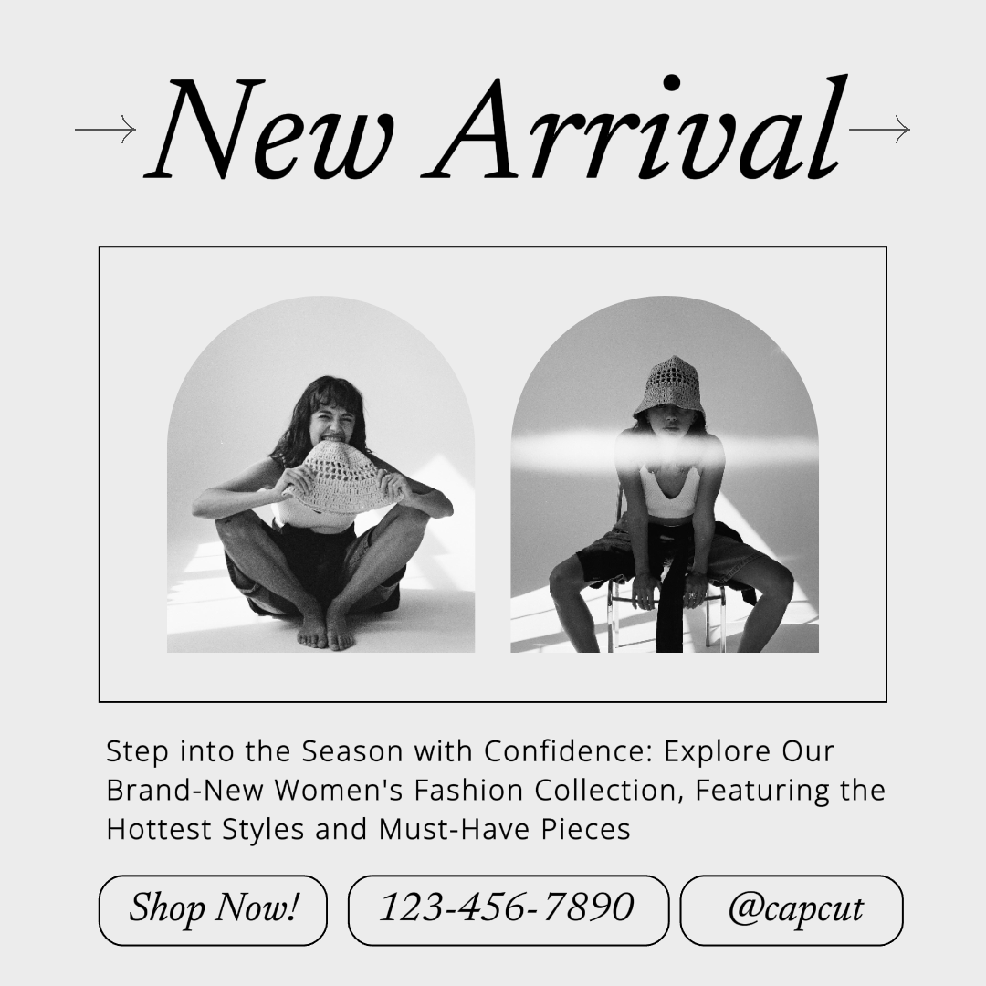 Anuncios de Facebook Publico Marketing Nueva Llegada Moda 