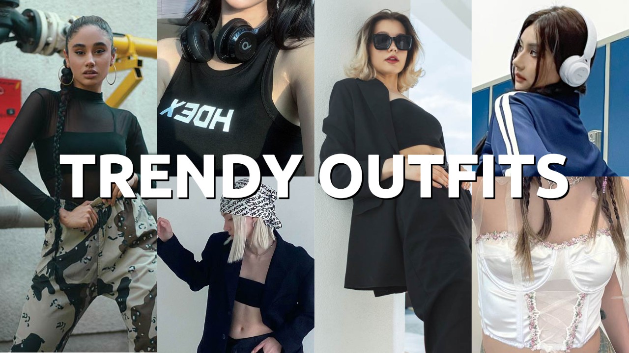 Trendige Outfits Liste Youtube Thumbnail
