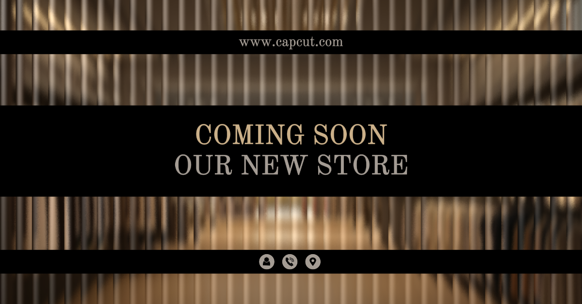 Spanduk Iklan Facebook Toko Baru yang Elegan 