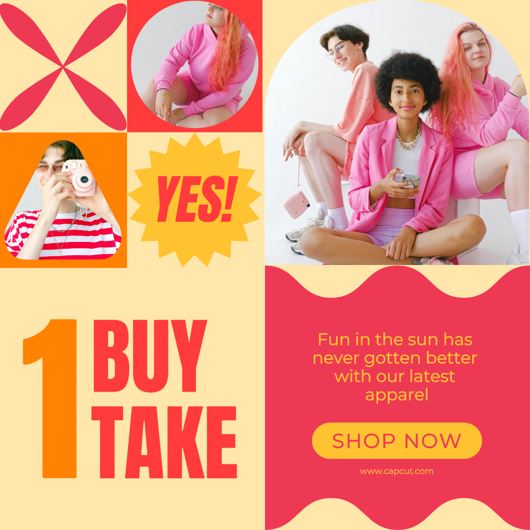 Kaufen Sie 1 Take 1 Fashion Marketing Poster