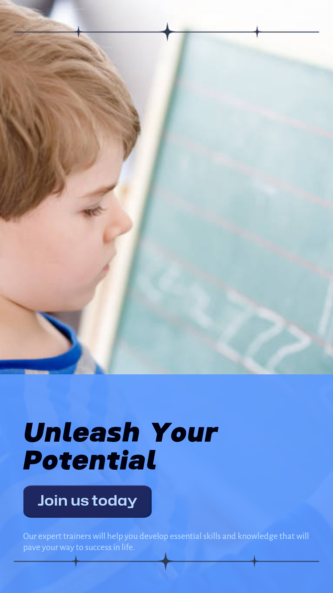 Education and training Personal introduction