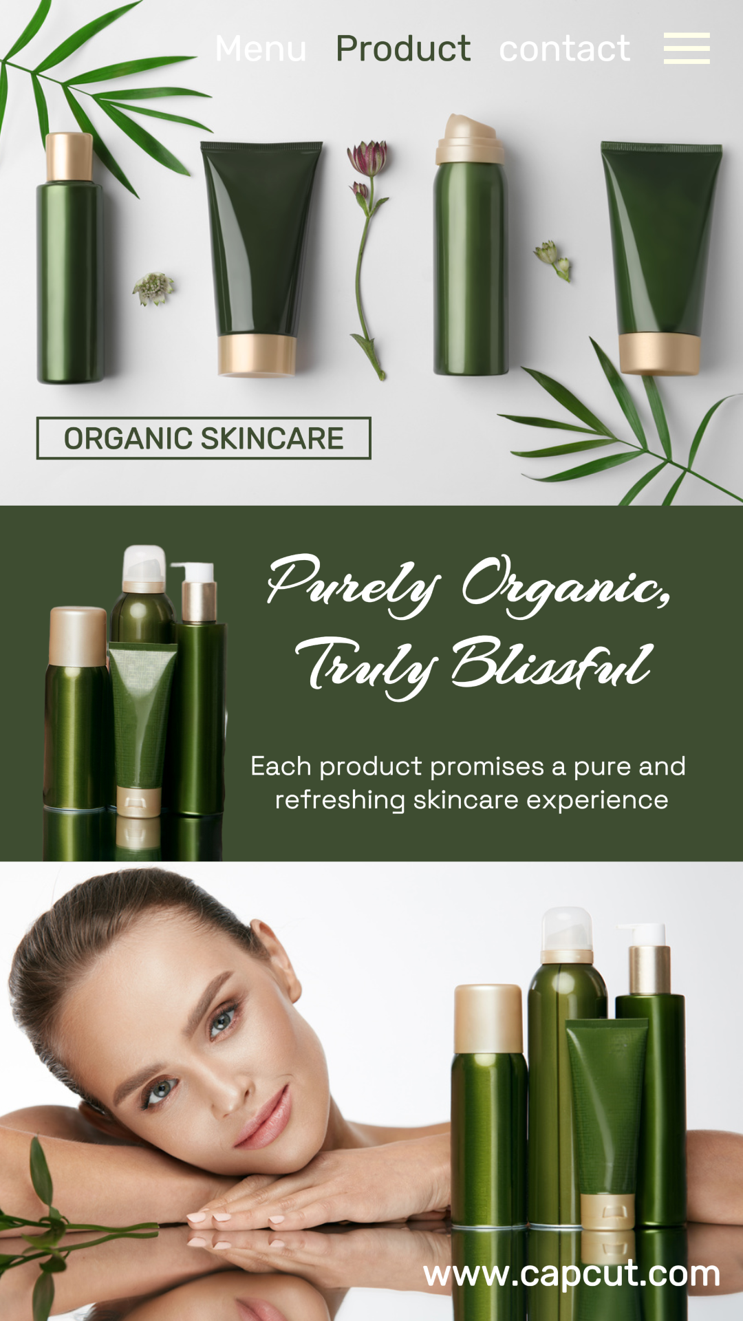 Beauty and Cosmetics prmotion instagram story