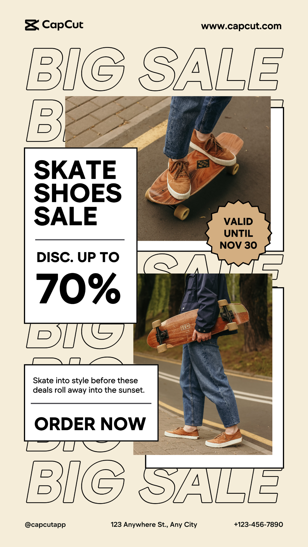 capcut template cover