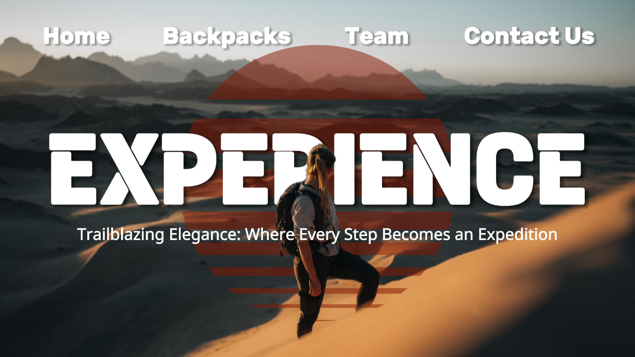 Introducción para Senderismo WEB