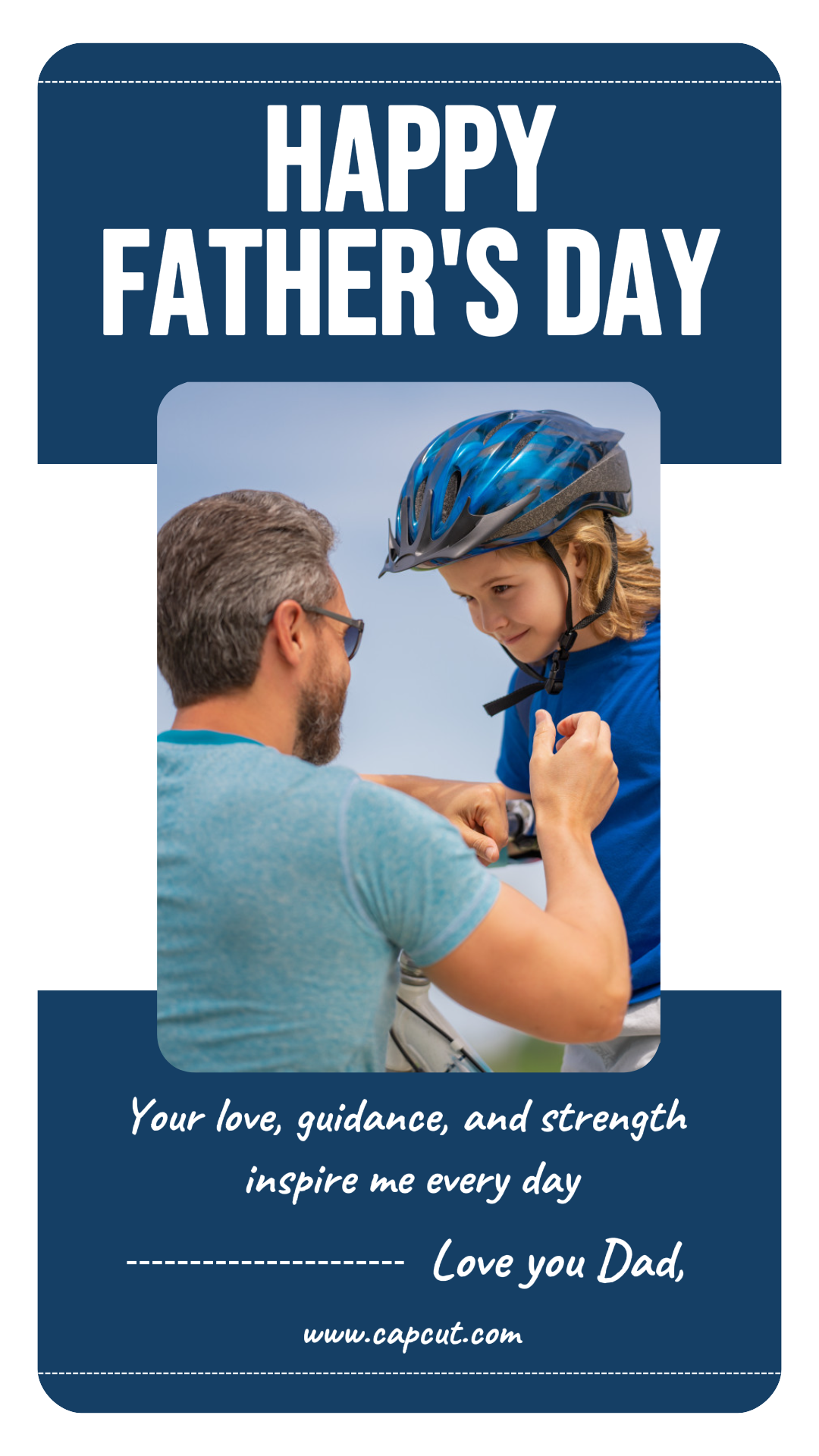 Dia dos Pais Pôster criativo História do Instagram