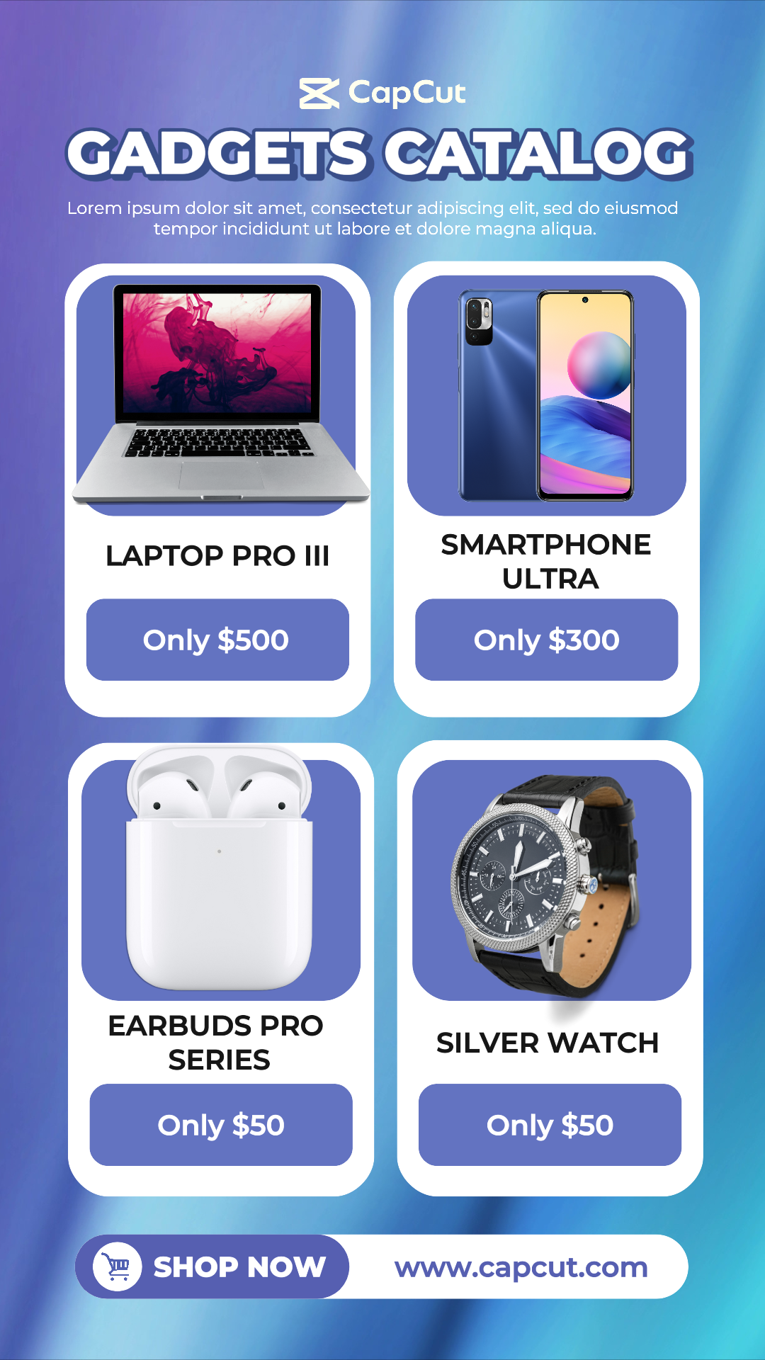 capcut template cover