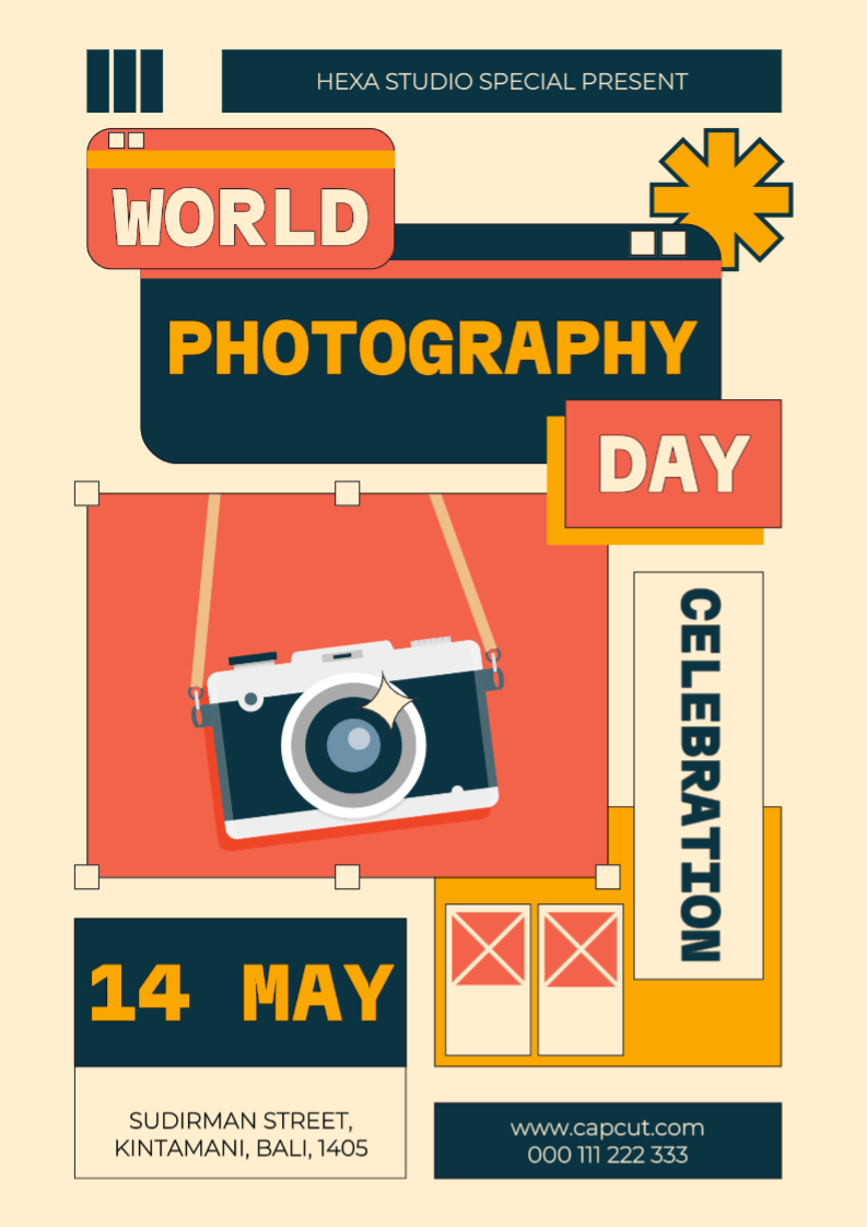World Photography Celebration Flyer