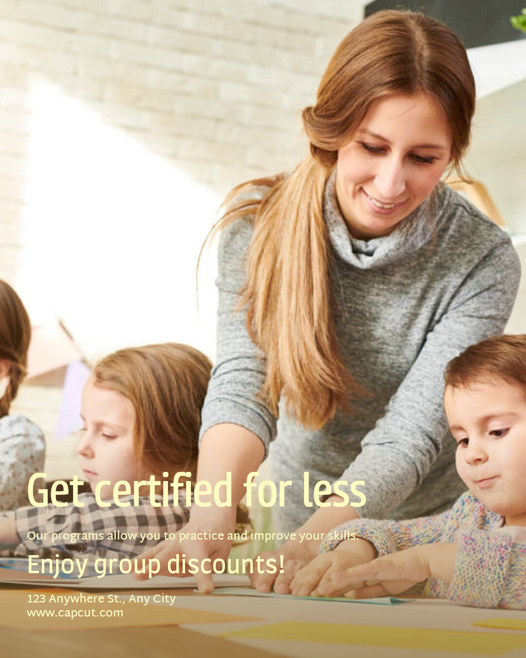 Educação e formação Promoção de vendas