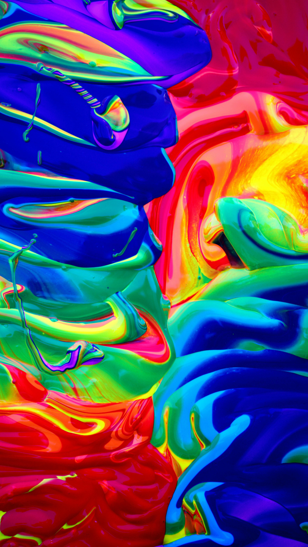 Wallpaper creative poster rainbow colour