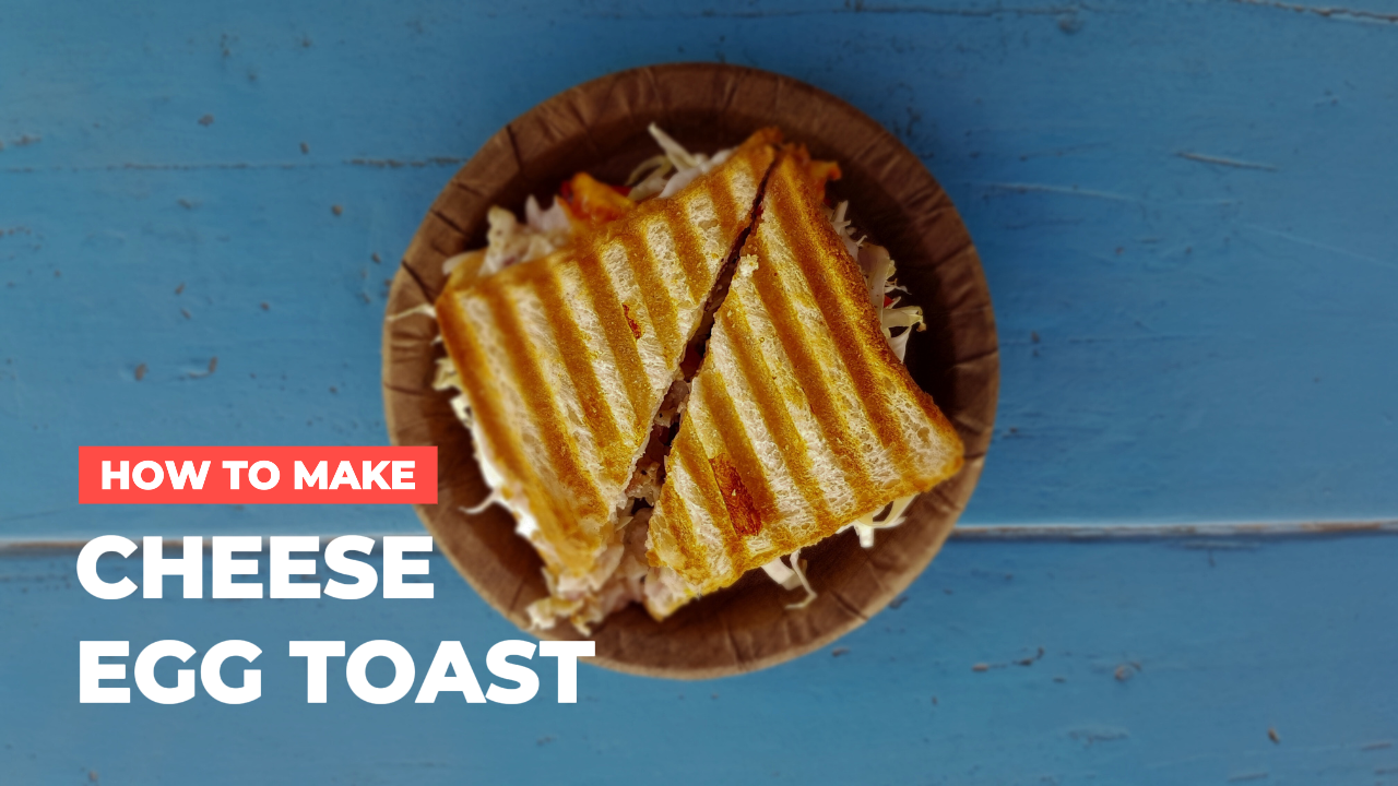 Vignette YouTube - Apprentissage - Toast aux œufs au fromage