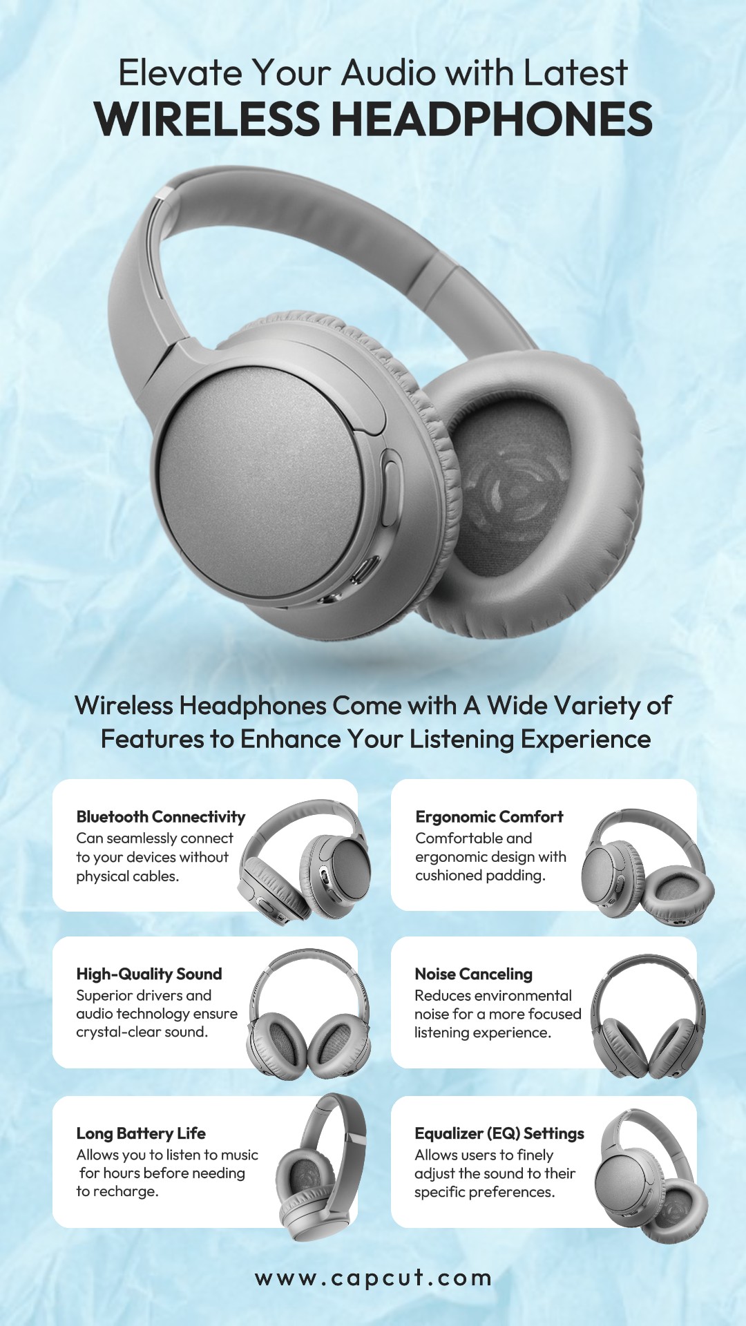 Electronics Wireless Headphones Instagram Story