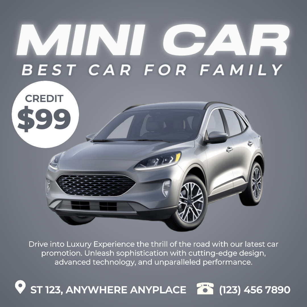 Car Sale Promotion Post 