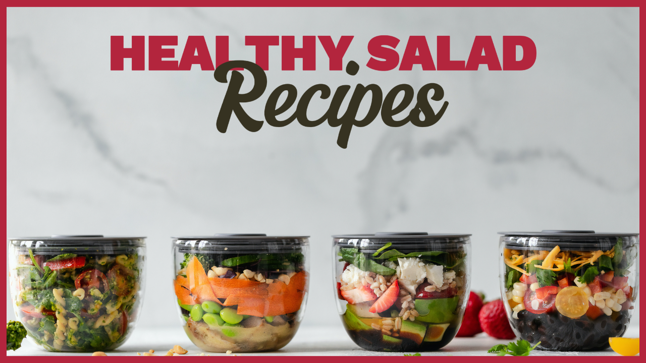 Youtube Thumbnail Vlog Food Healthy Salad