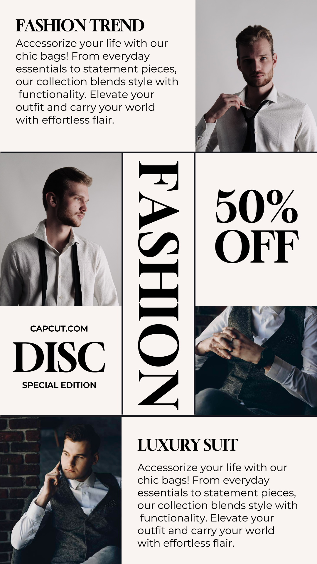 capcut template cover