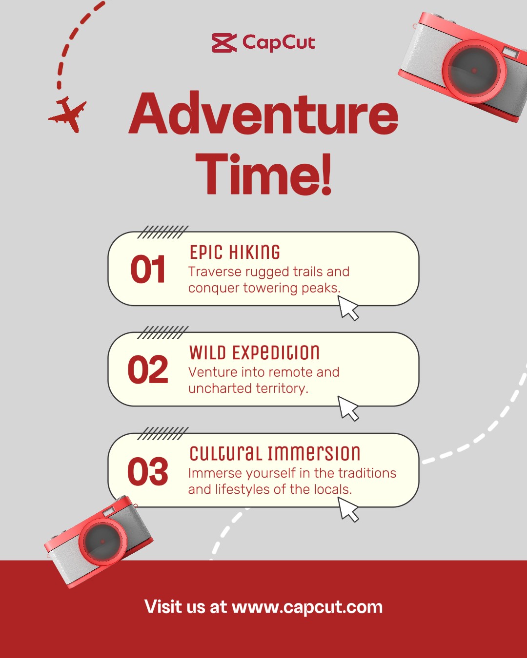 Postingan Instagram Rencana Petualangan