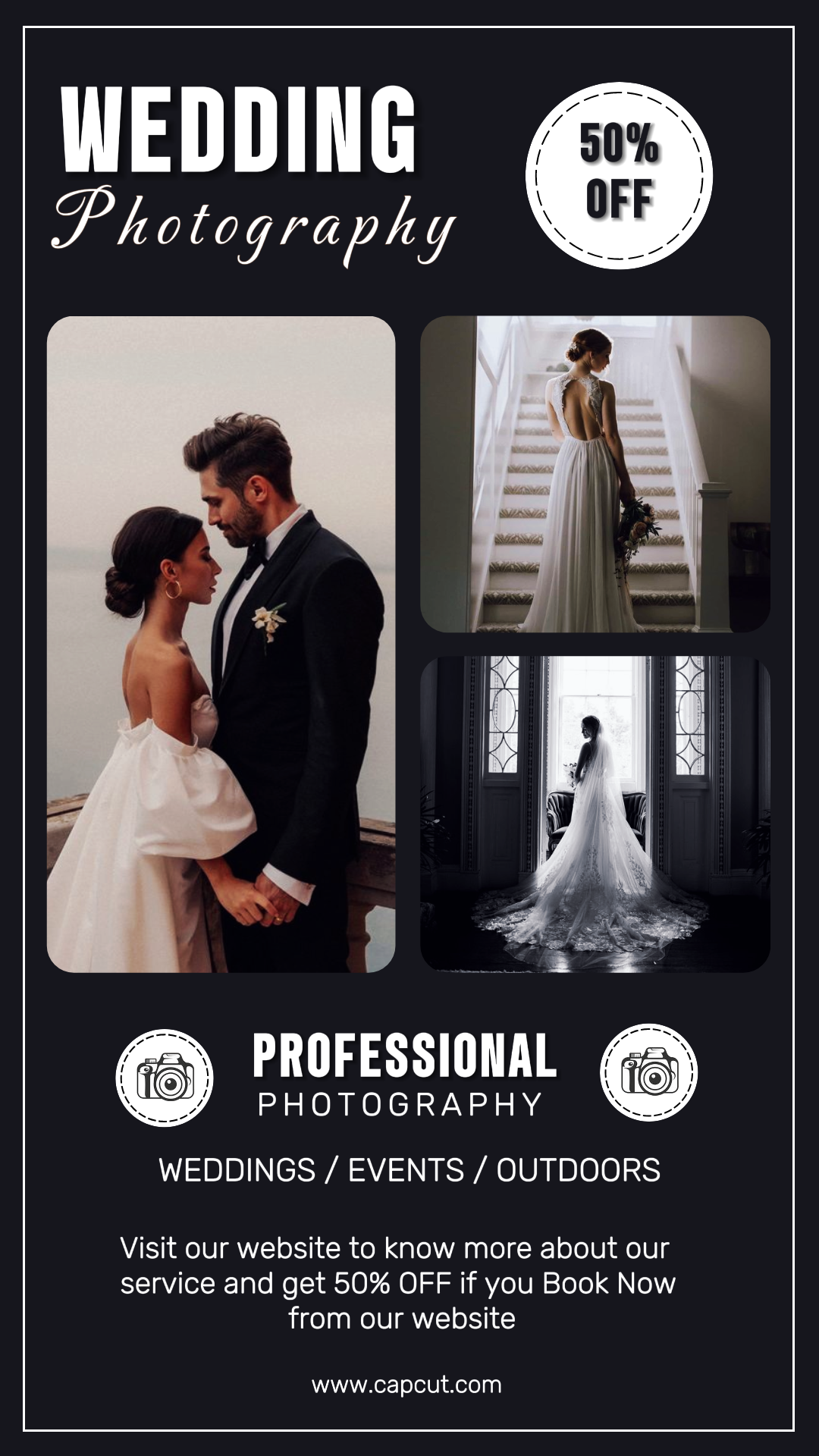 마케팅 포스터 + 라이프 서비스 + 프로모션 + 웨딩 사진