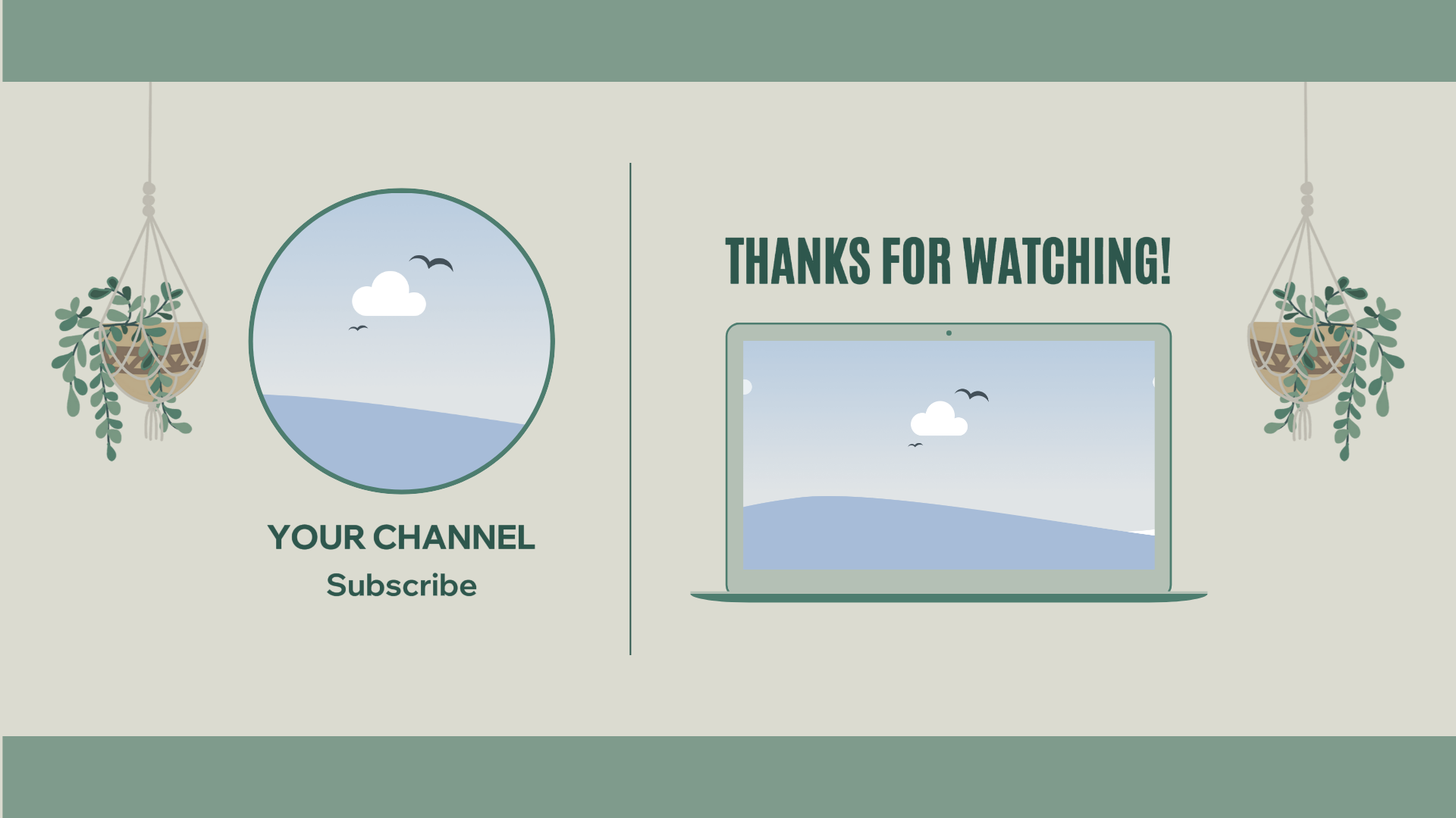 Tela final do Youtube sem marketing