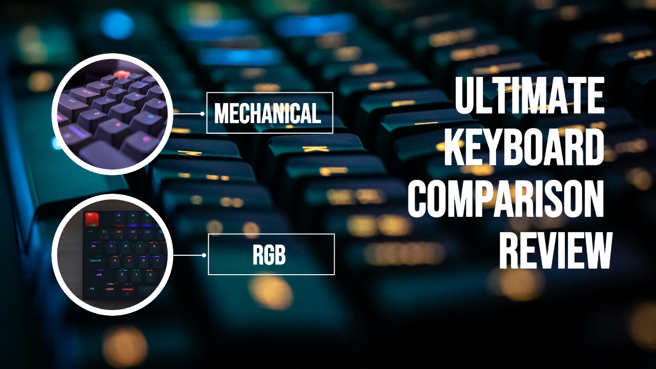 유튜브 썸네일 리뷰 키보드