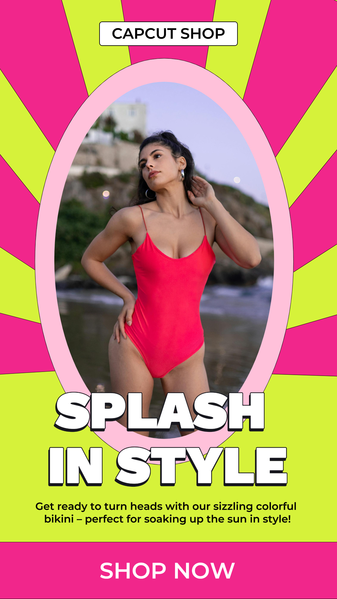 Vêtements- Commercialisation- Histoire IG - Attrape les yeux rose et vert