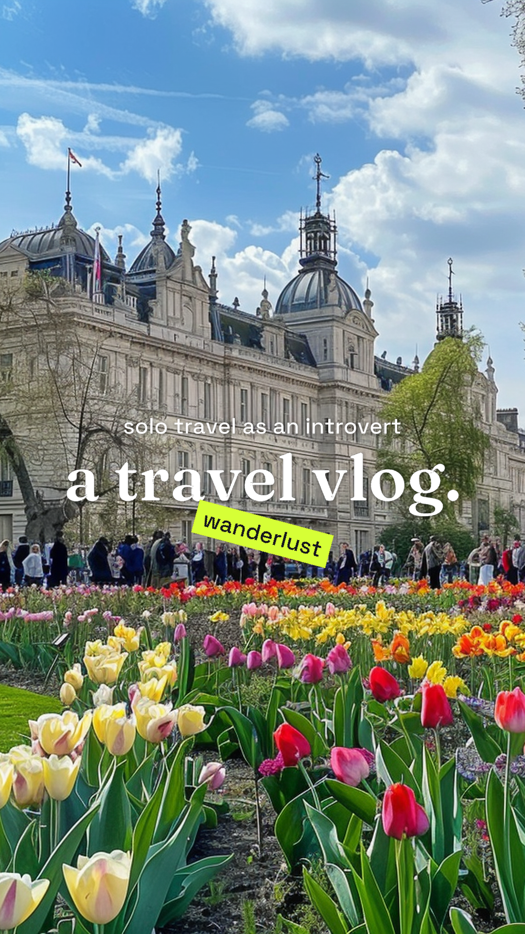 Qualidade de miniatura do Youtube do Travel Vlog