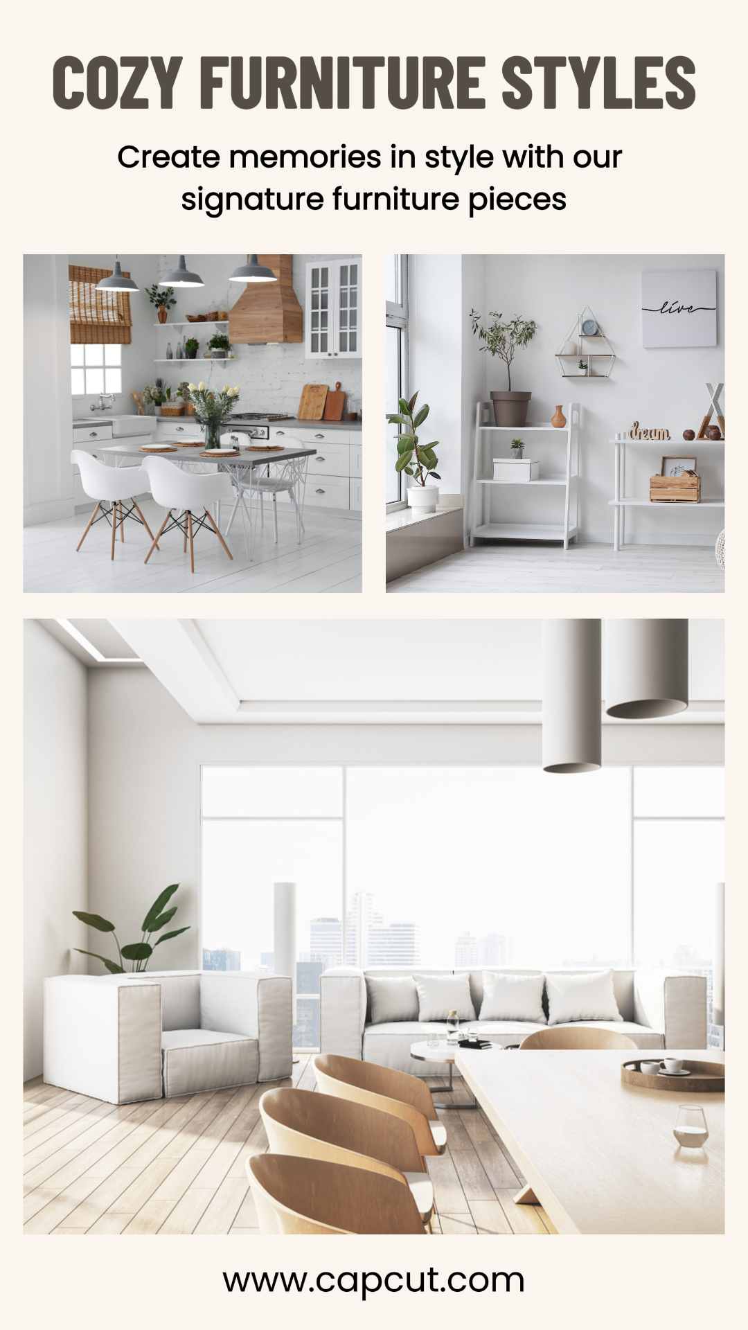 Minimalist Collage Furniture Styles Instagram