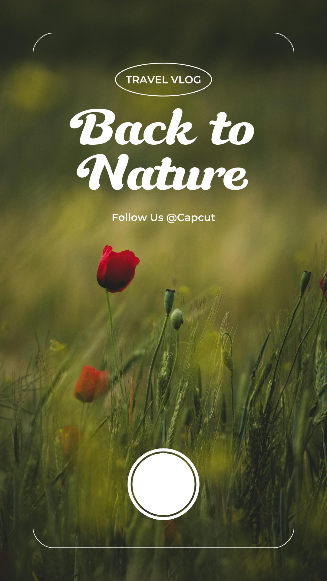 TikTok Thumbnail Reise zurück zur Natur