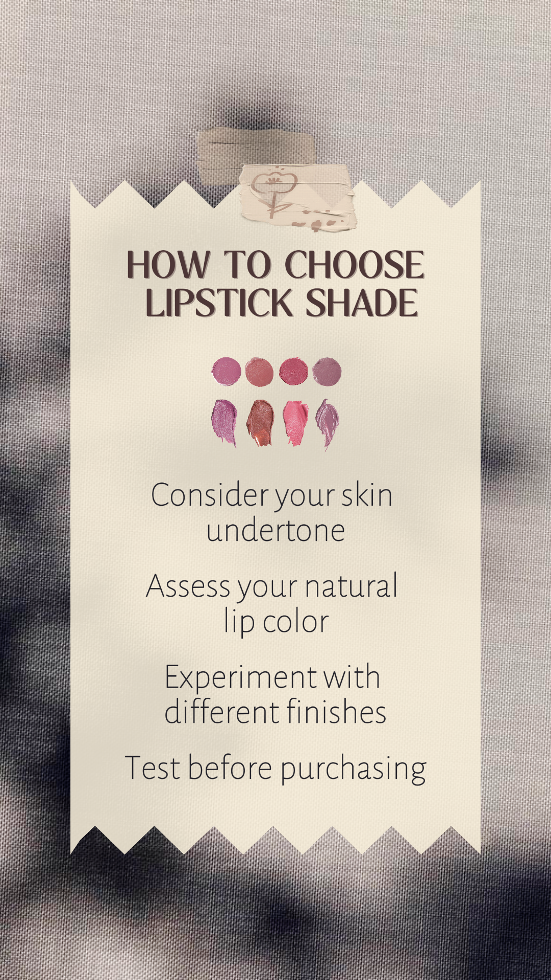 Eauty Care Lippenstift Tipps Instagram Story Braun & Creme