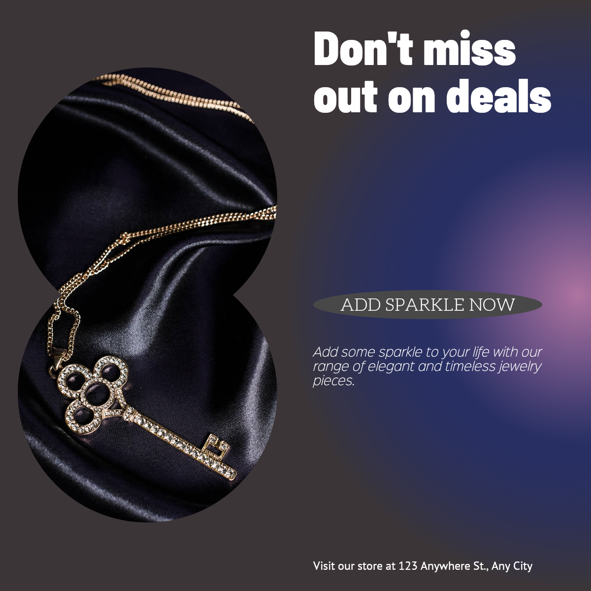 Promotion des ventes de bijoux et accessoires