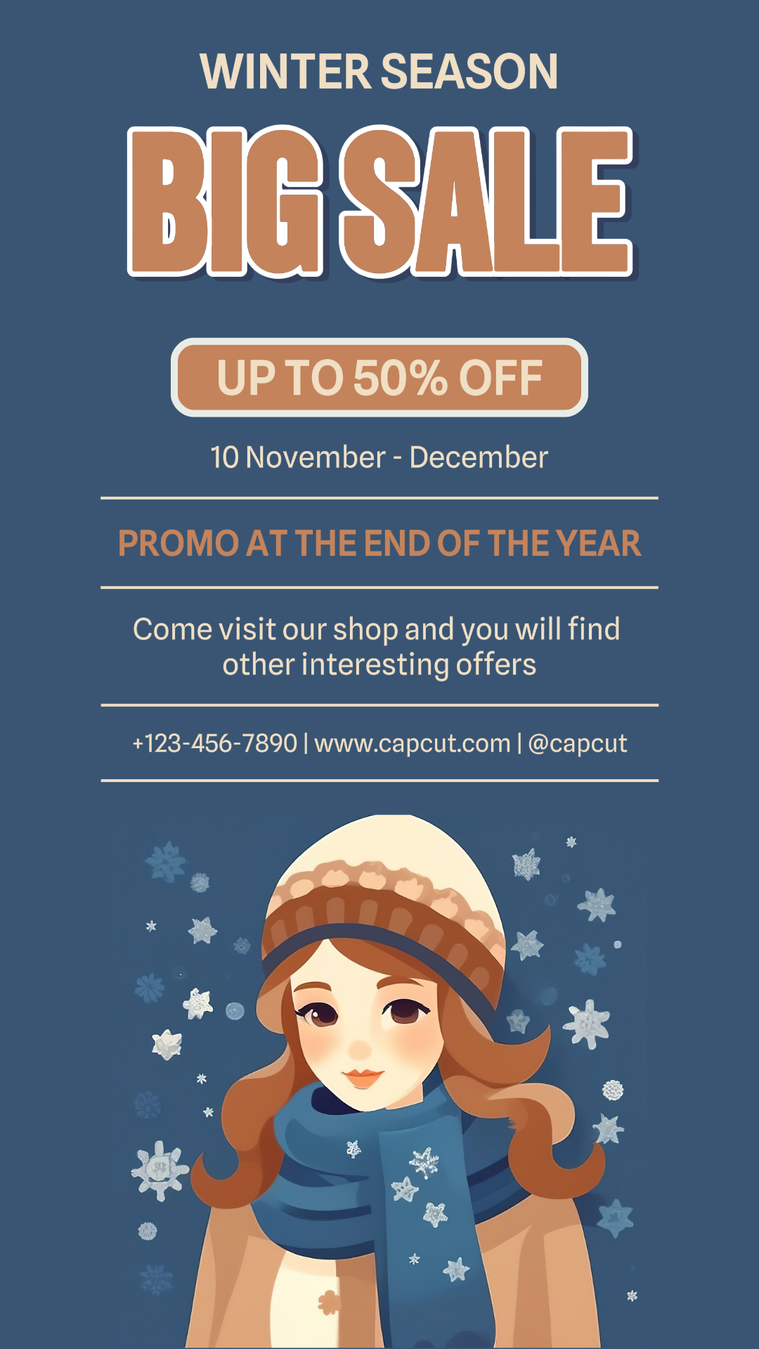 Moda Venta De Invierno Historia De Instagram