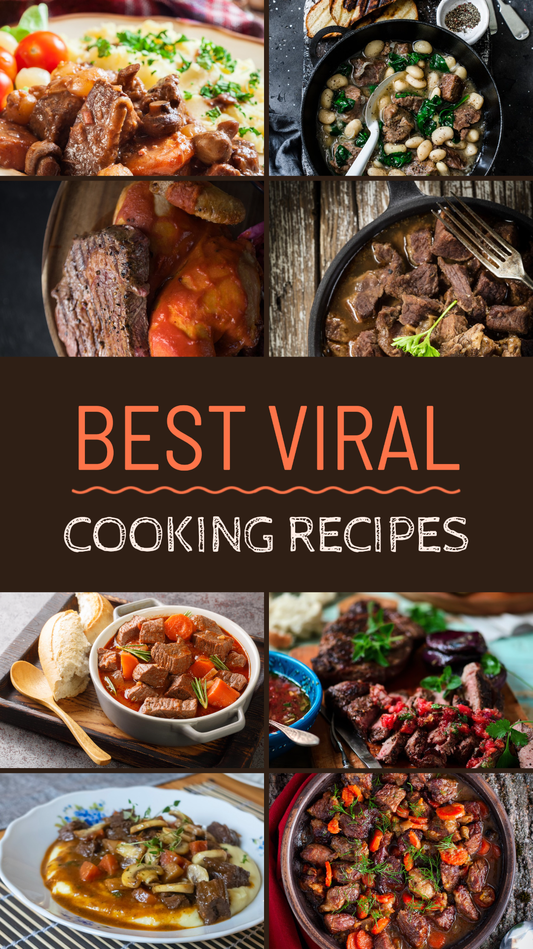 Tiktok Thumbnail Lebensmittel und Getränke Beste Viral Brown