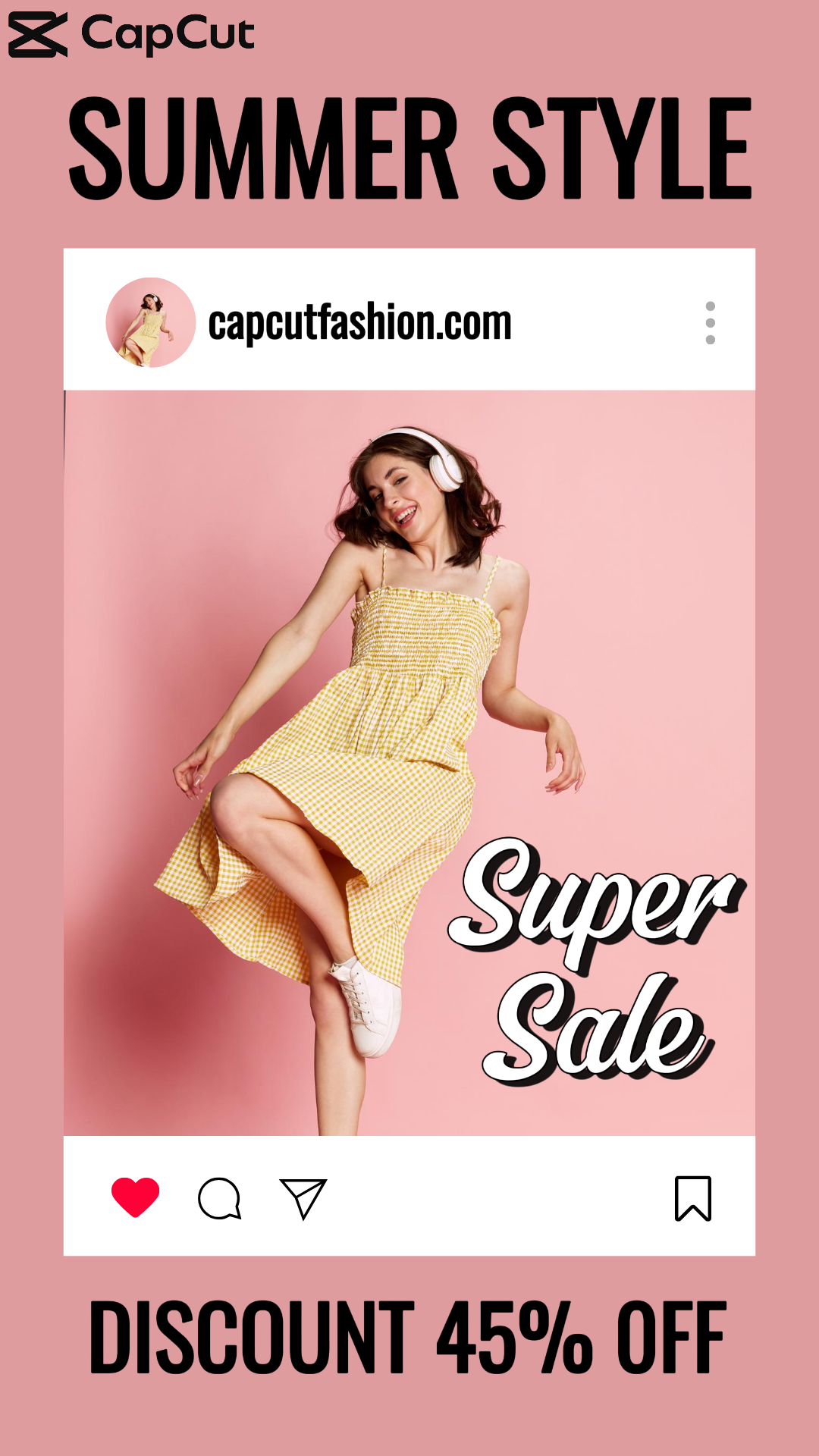 capcut template cover