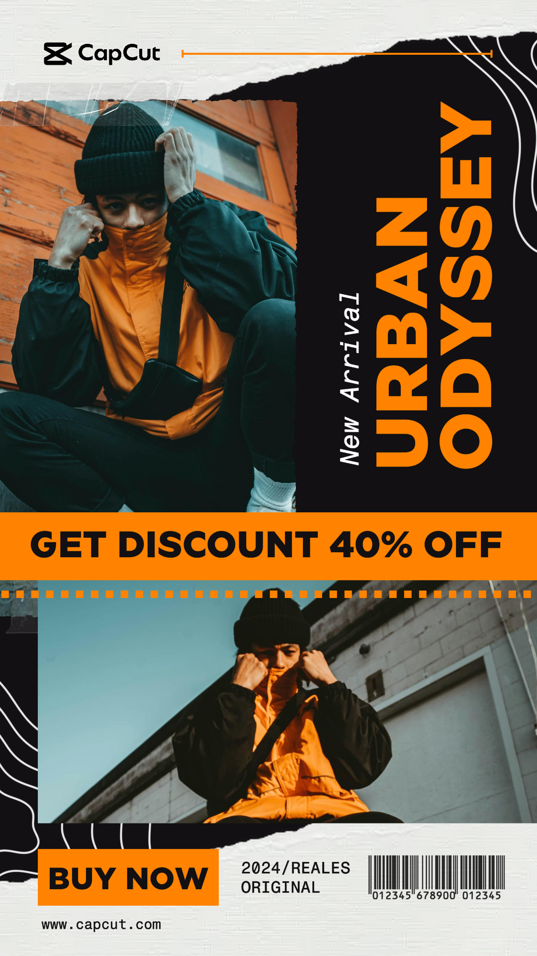 capcut template cover