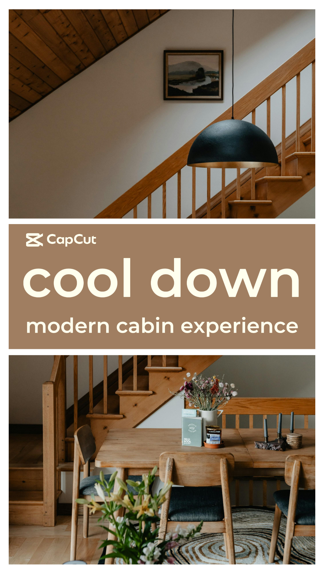 Colagem minimalista - Cool Down Instagram Story - Marketing Poster