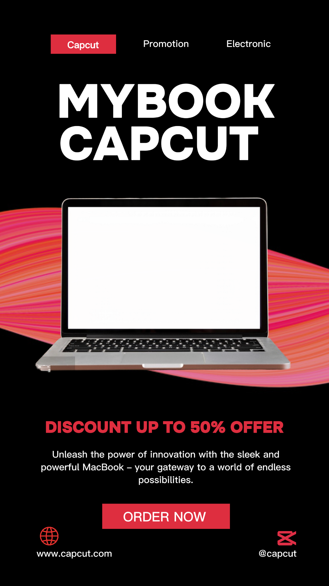 capcut template cover