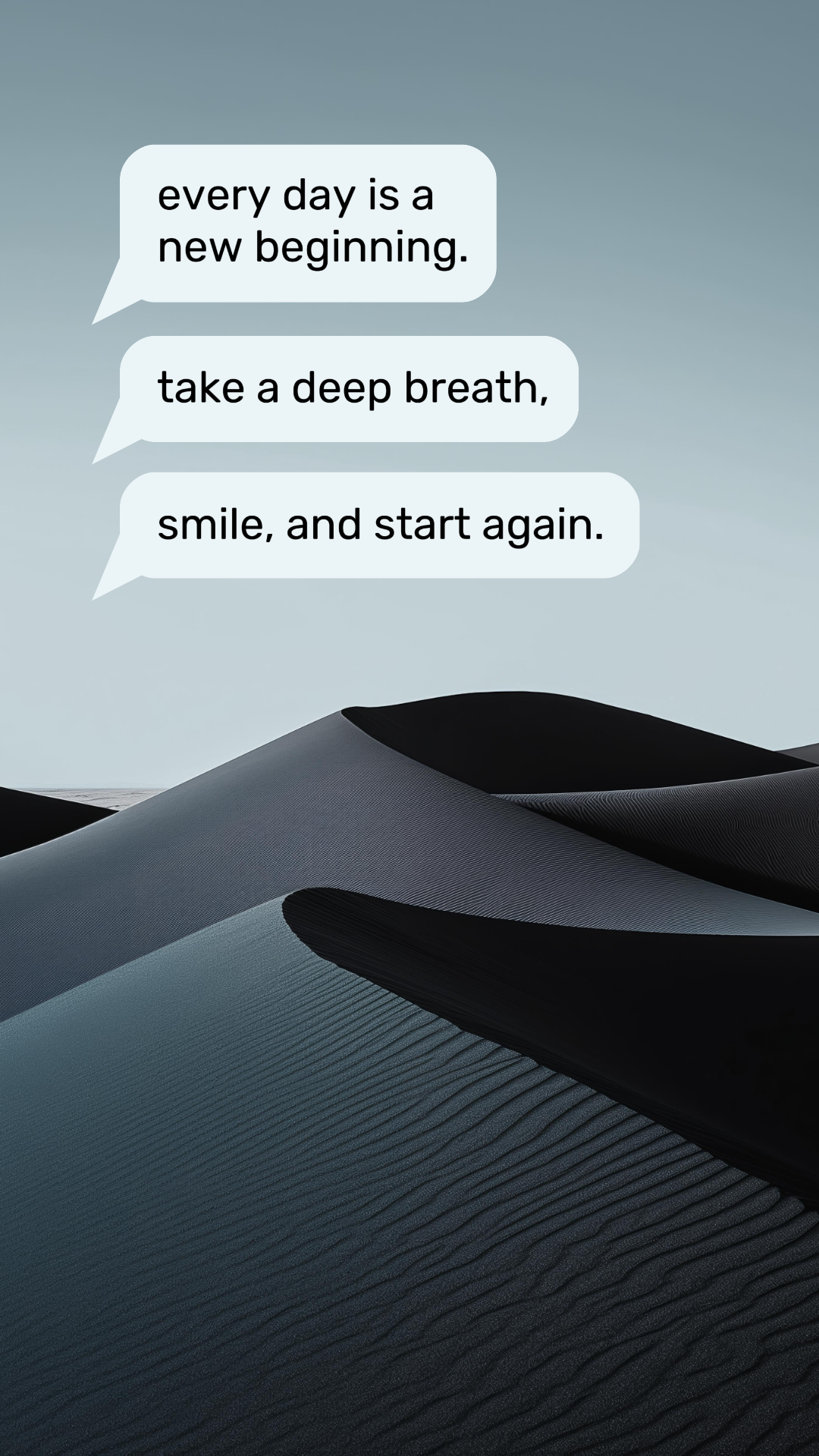 Wallpaper Self Suggestion Chat Text Black