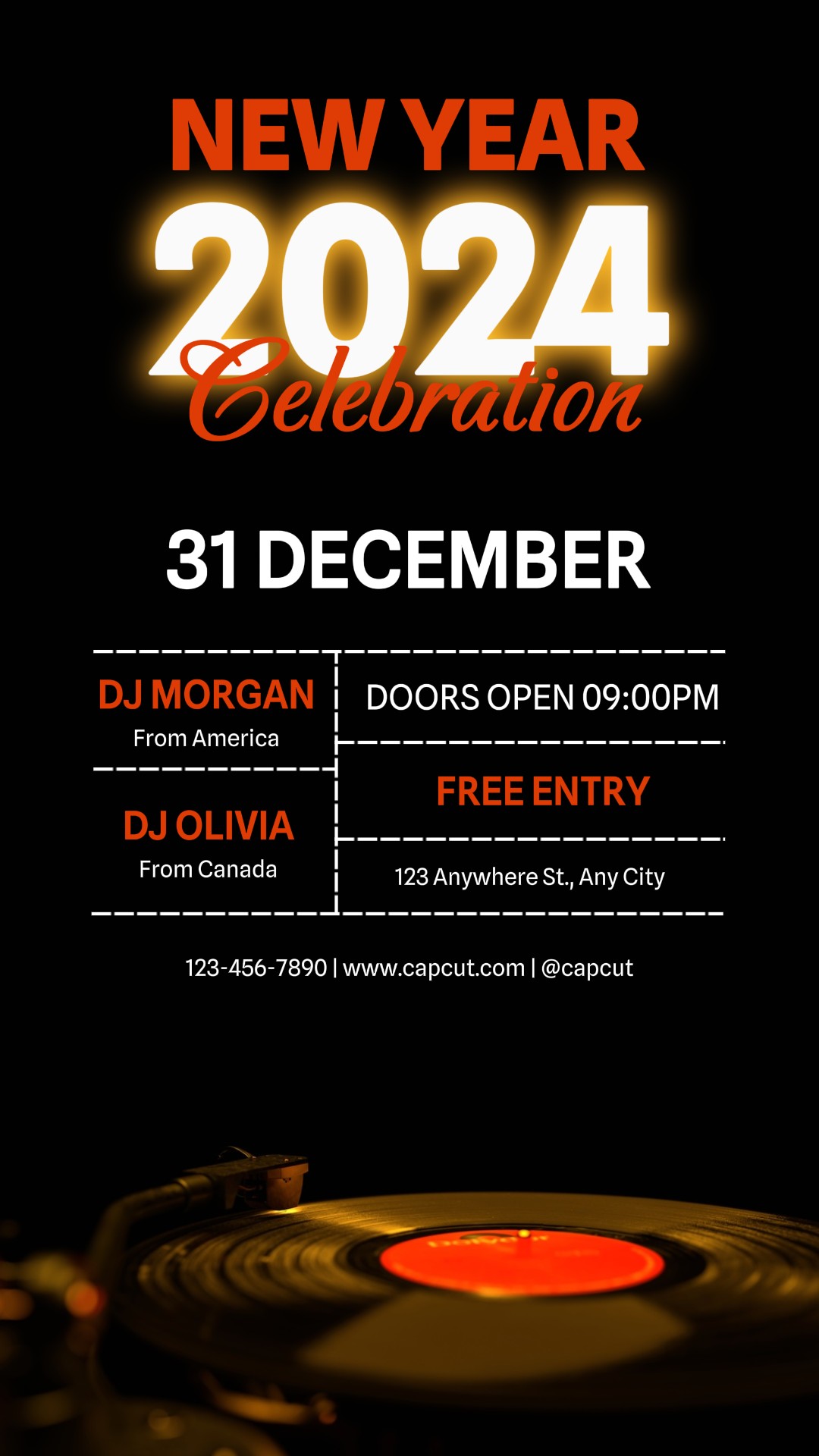 capcut template cover