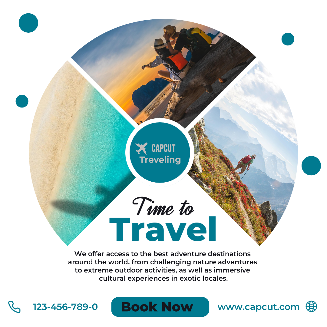 Viagem - Poster criativo Instagram Post Minimalista