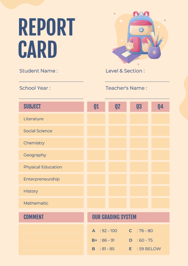 Rapport non marketing pour les quatre trimestres