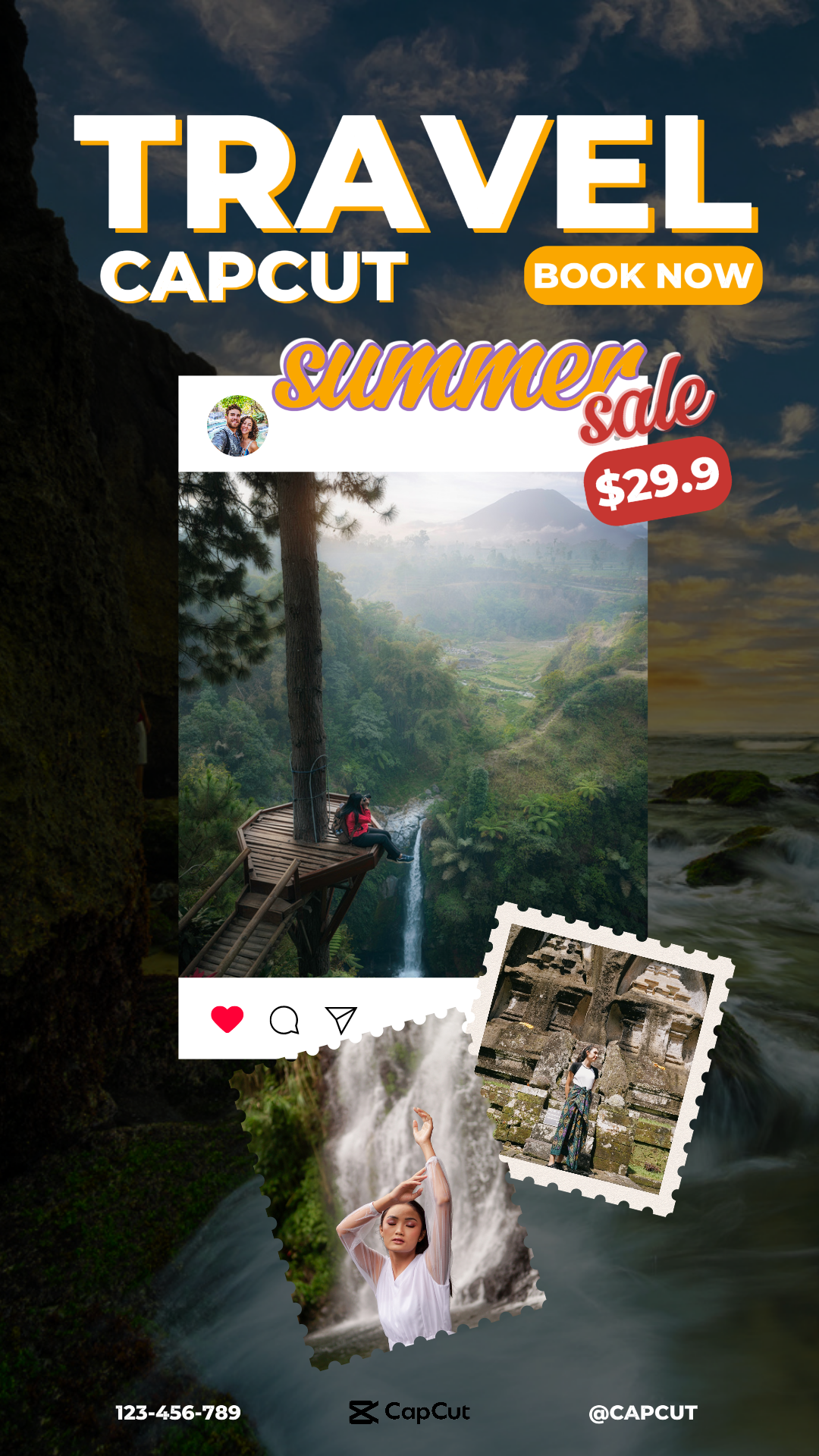 capcut template cover