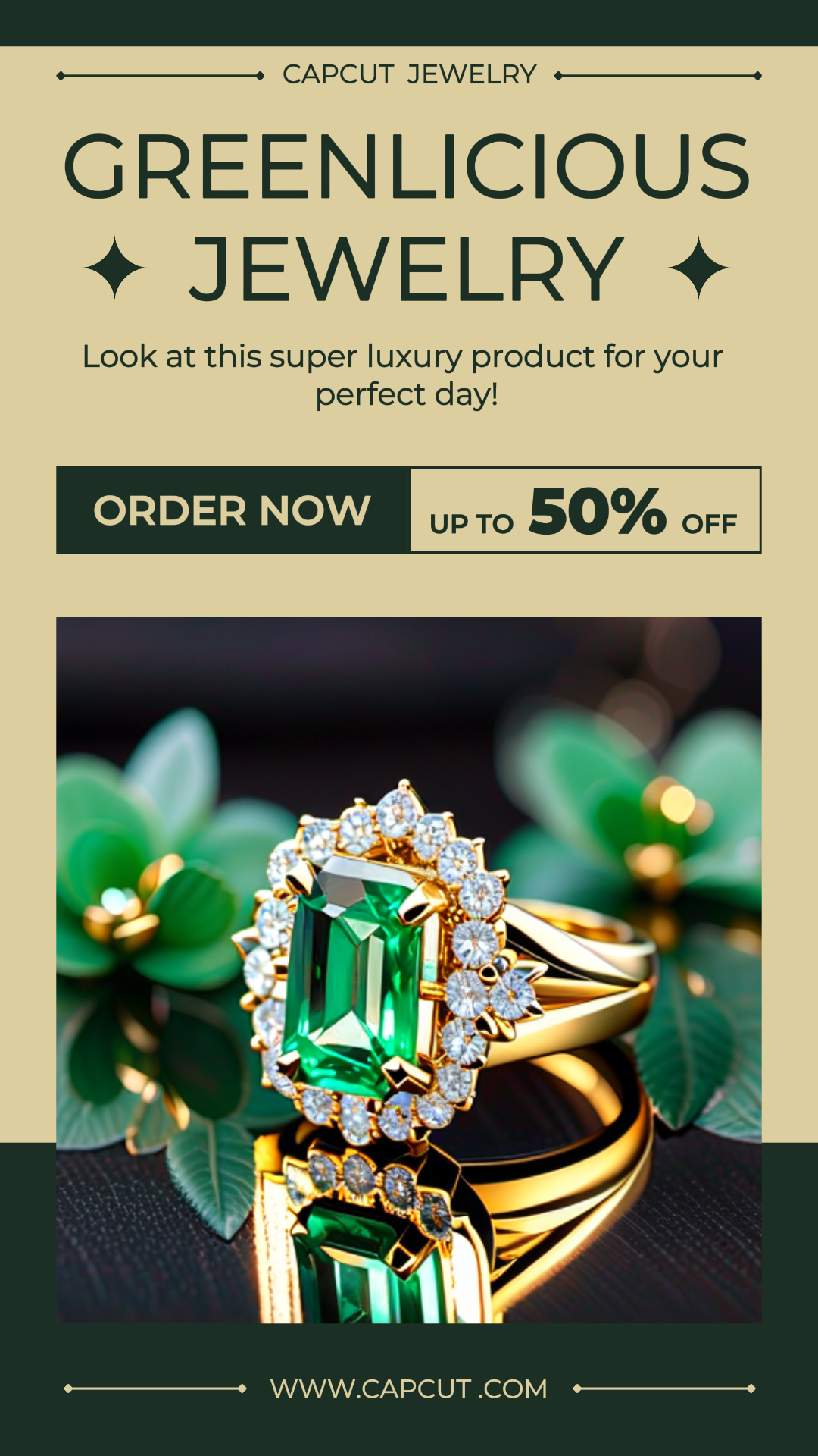 Fashion Jewelry Ring Sale Promotion