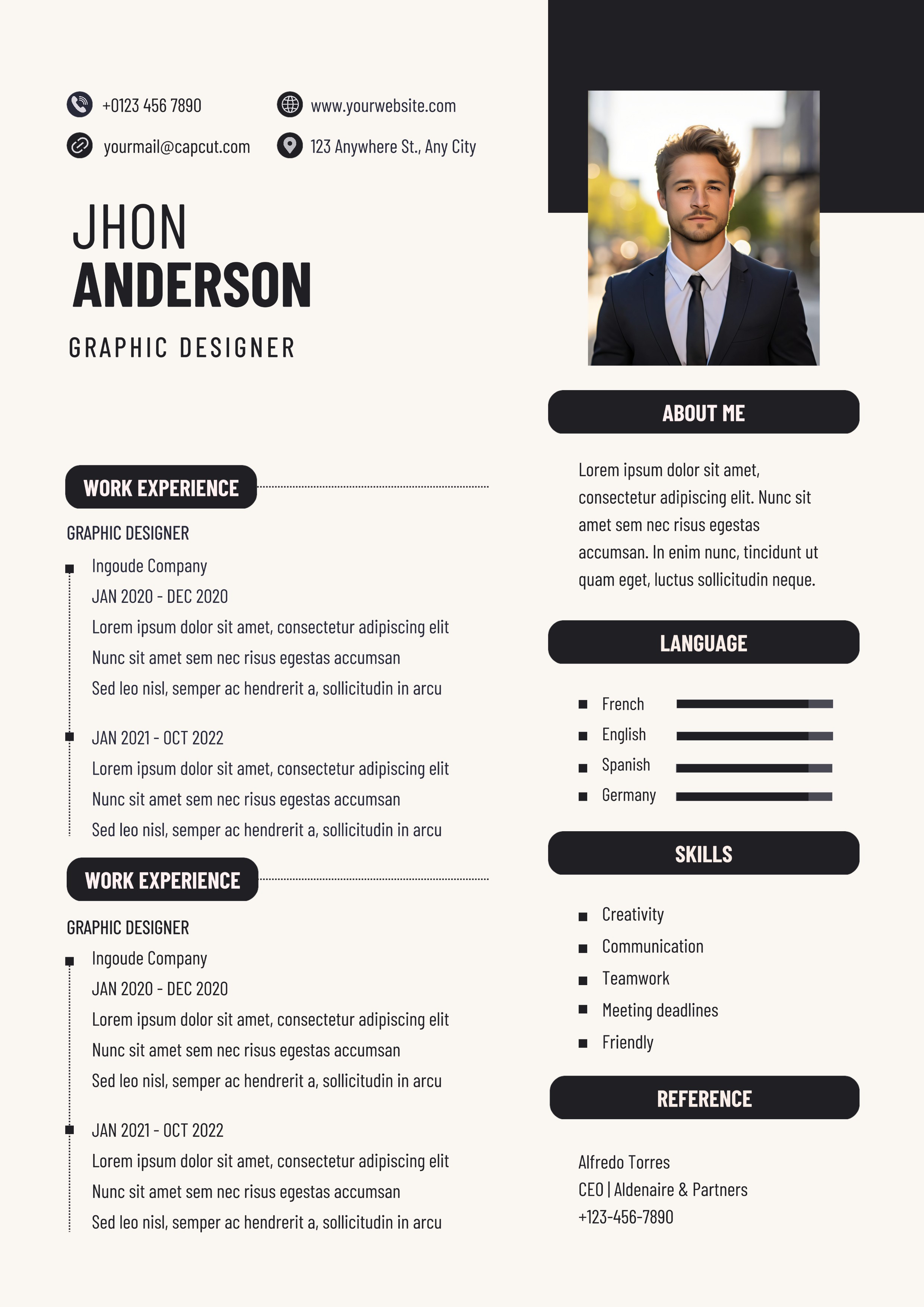 capcut template cover