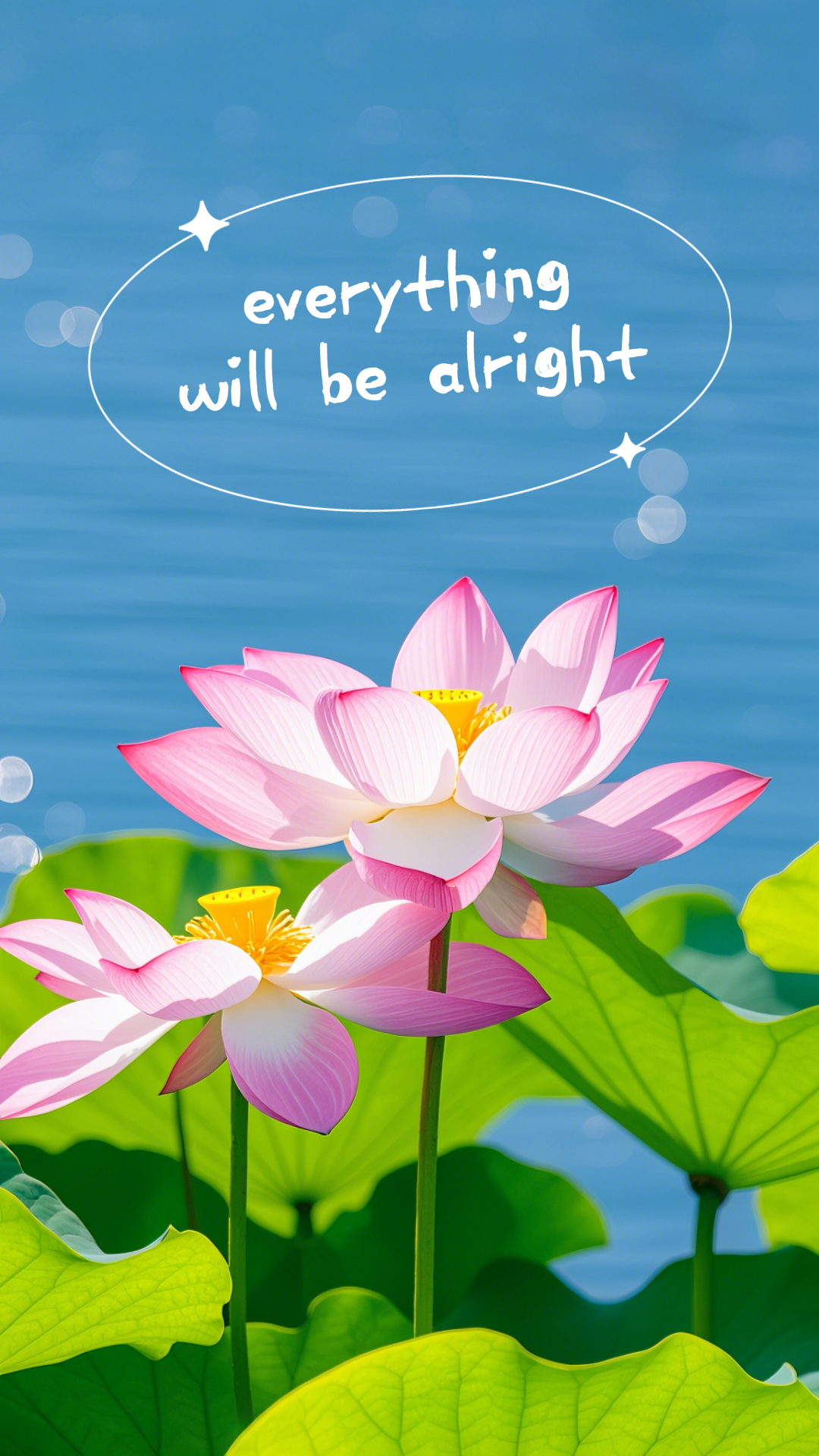 Wallpaper - Creative Poster - Everything will be alright