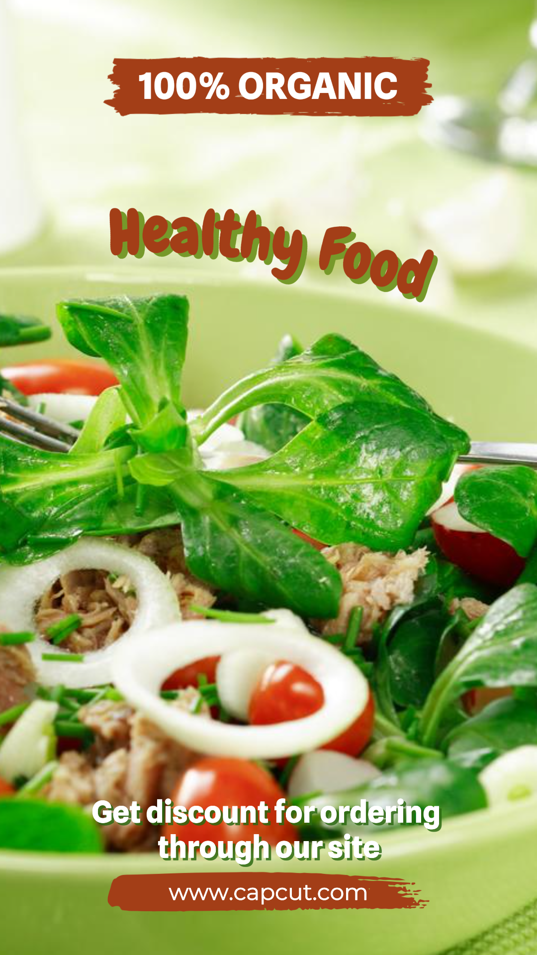 Healthy Food Marketing Poster Instagram Story