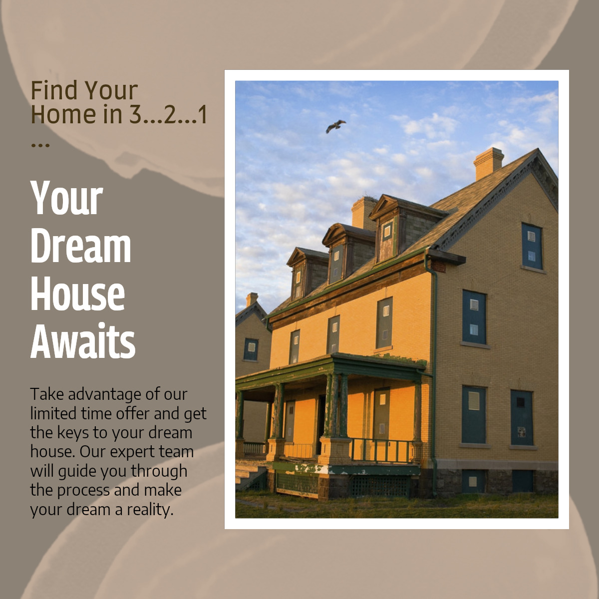 Contagem regressiva de imóveis