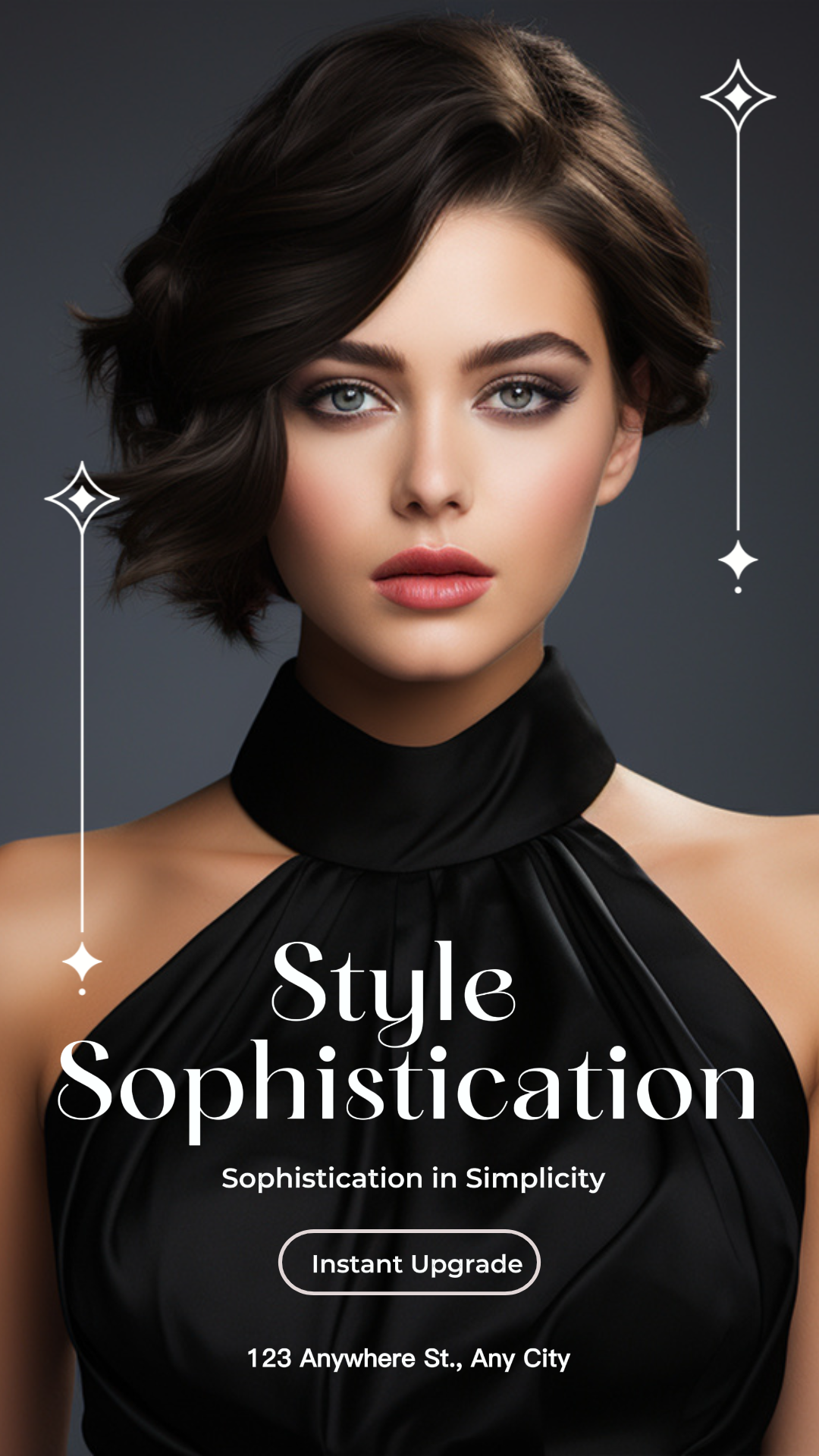 Article d'histoire de sophistication de style de mode