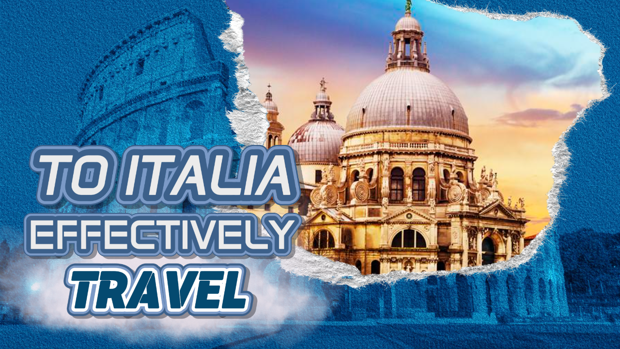 Travel To Italia Effectively Vlog Youtube Thumbnail