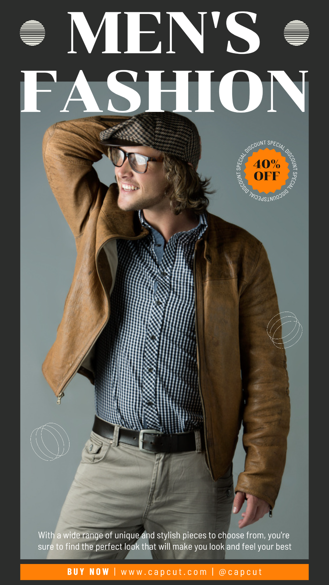 Venta De Promoción De Moda Masculina Historia De Instagram