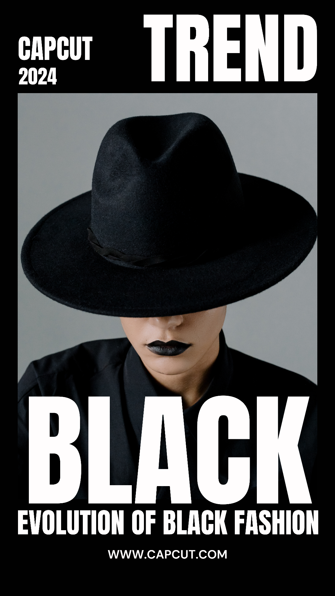 Vestuário e calçado Marketing Poster Instagram Post Black