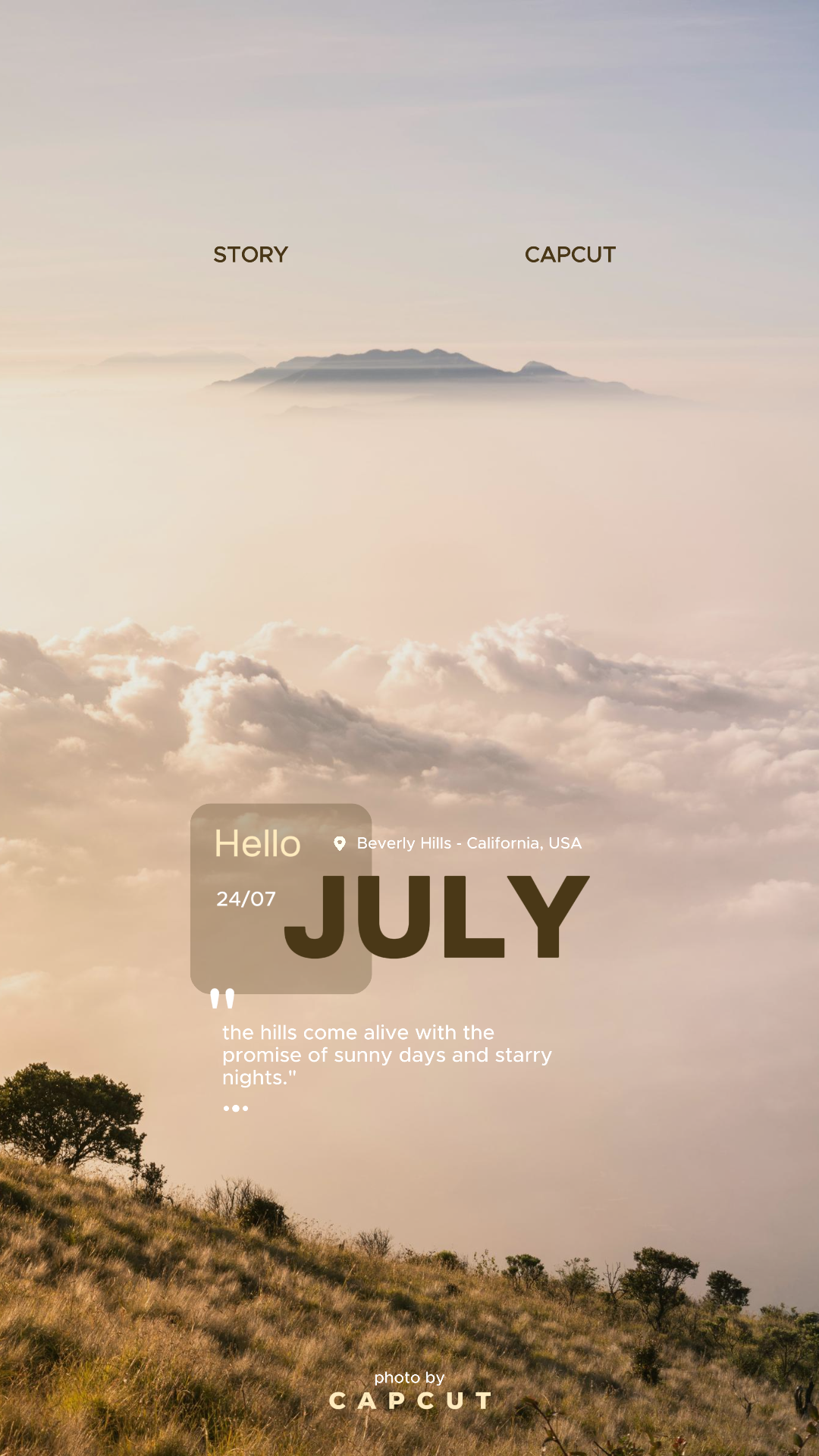 capcut template cover