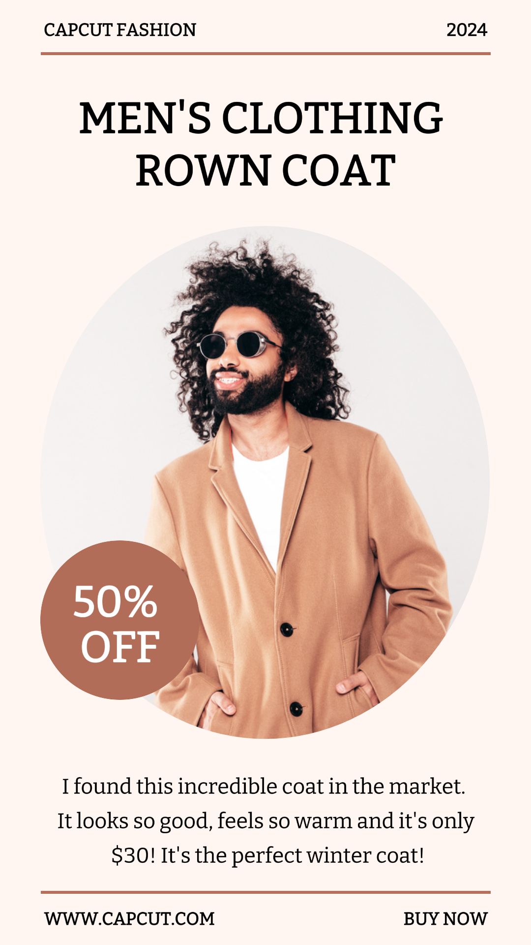 Venda de roupas masculinas da moda História do Instagram